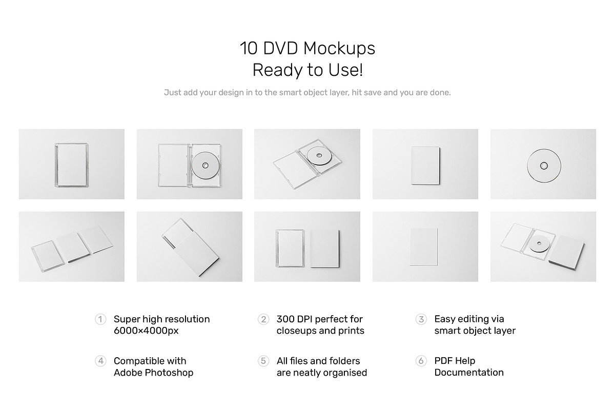 DVD Mockup - 10 PSD Studio Scenes, a Device Mockup by Mr.Mockup™ (Photo 3 of 8)