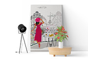 Set of Paris illustrations!, an Illustration by Laifalight (Thumbnail 9 of 9)