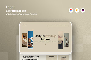 Lexora - Legal Consultation Landing