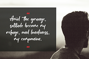 Frontwars - Brush Font, a Handwritten Font by RockboyStd (Thumbnail 8 of 12)
