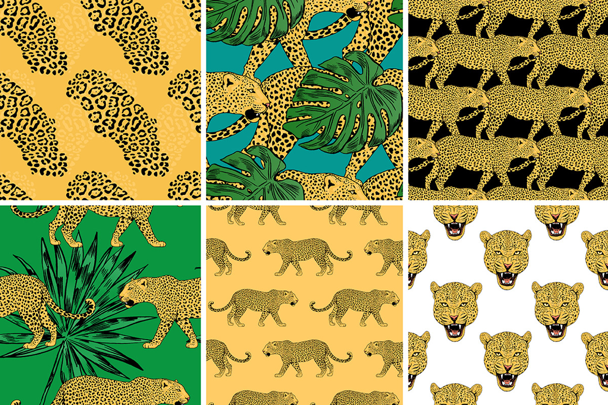 LEOPARD patterns, a Pattern Graphic by Tanya Akhmett