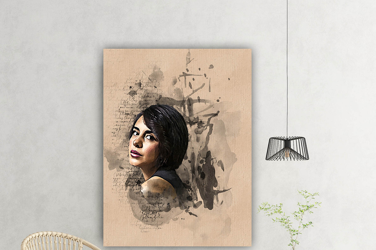 Watercolor Mixed Media Art Effect, an Action Add-On by Photoshop Action (Photo 4 of 12)