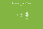Circular Softicons - Arrows, an Icon by GLXY (Thumbnail 2 of 2)