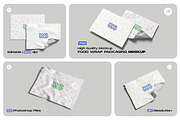 Food Wrap Packaging Mockup, a Packaging Mockup by My Code Std (Thumbnail 1 of 6)