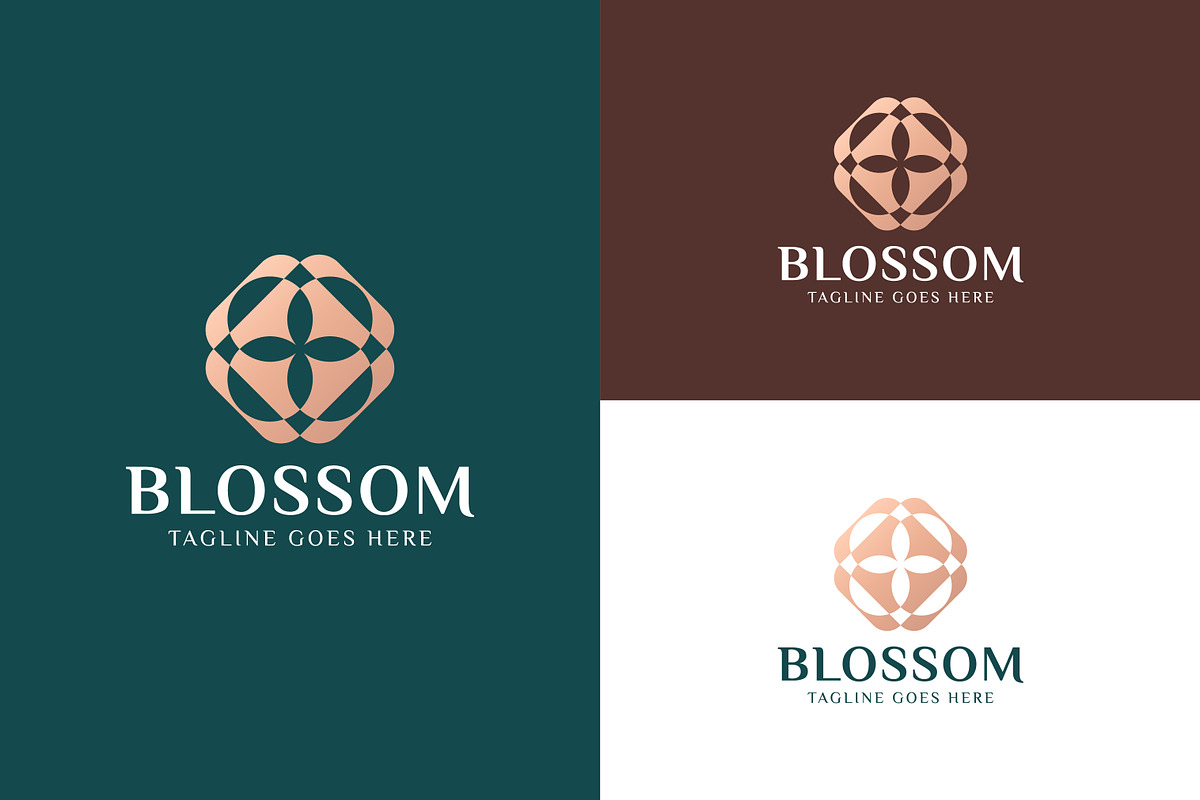 Elegant Ornate Blossom Logo, a Branding & Logo Template by Signatoro (Photo 1 of 4)