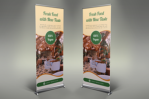 Restorant Roll-Up Banner - SK
