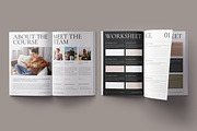 Course Workbook Template, a Magazine Template by ElvinPrint (Thumbnail 3 of 8)