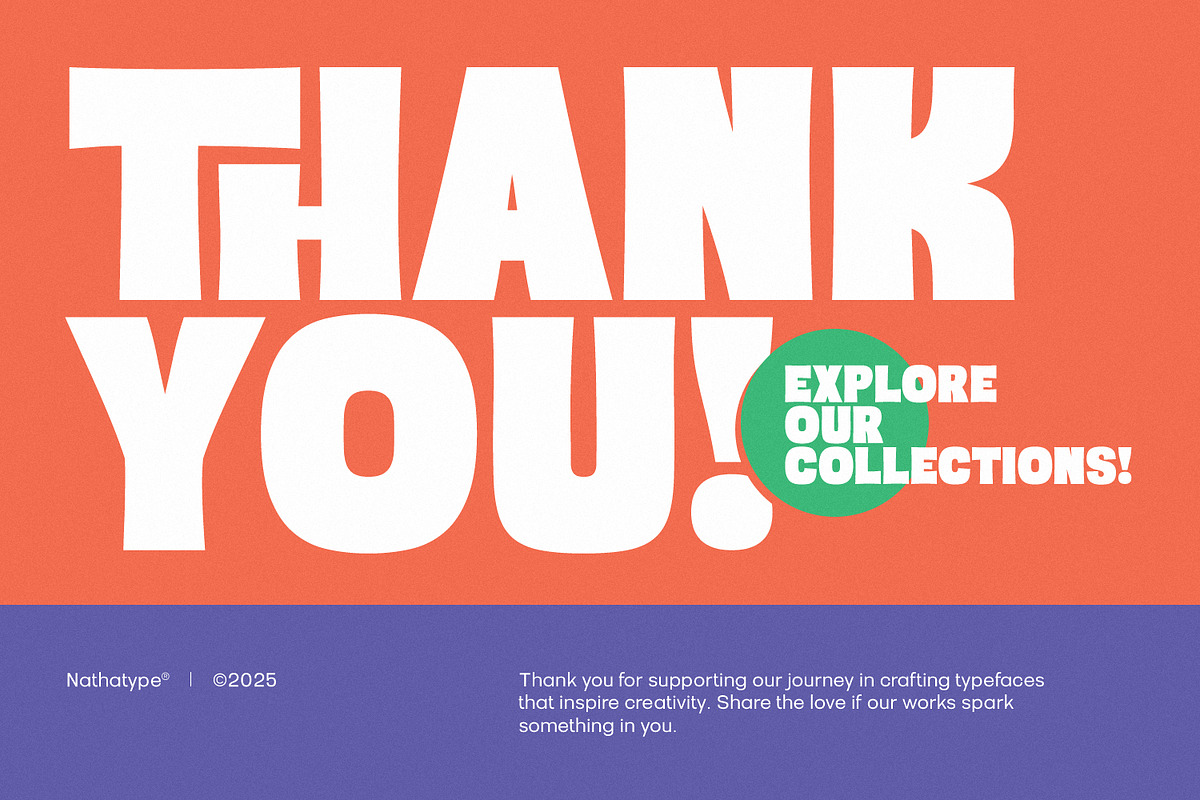 Thrilled Cheers, a Sans Serif Font by Nathatype (Photo 11 of 11)