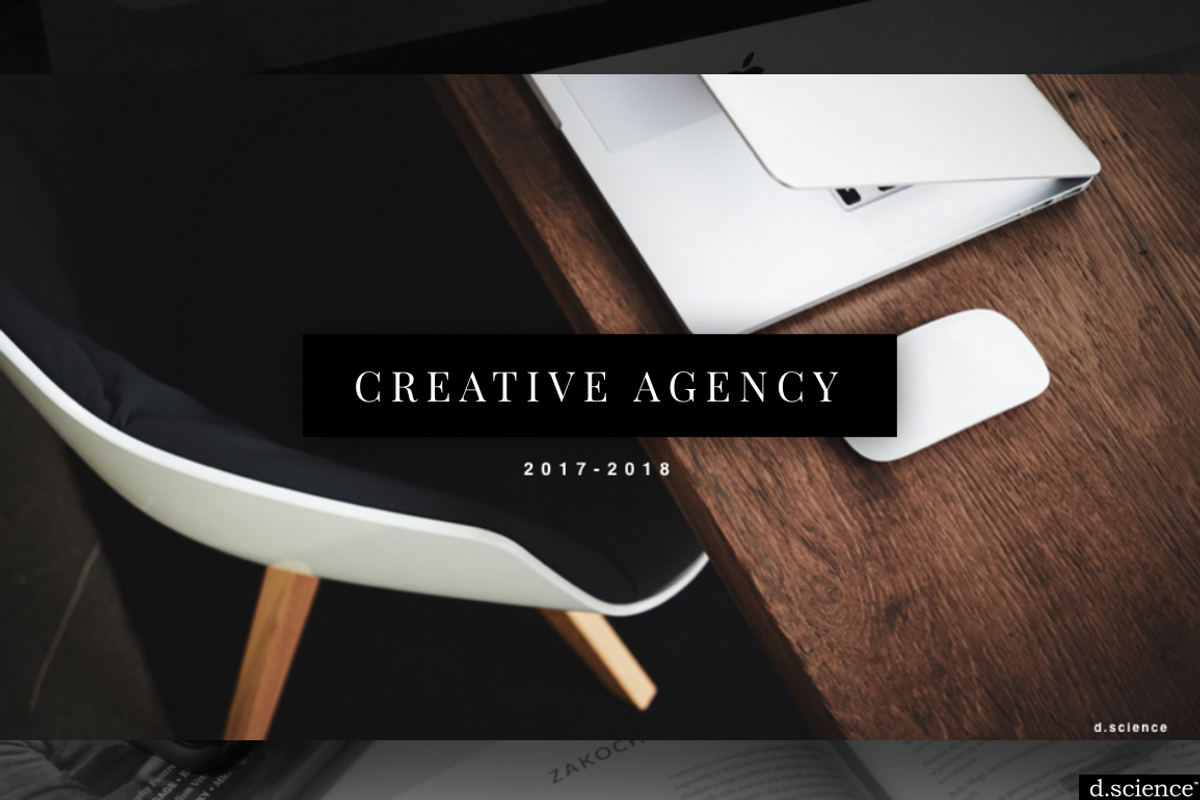 Creative Agency Pitch Deck Template, a Presentation Template by Template Monkey @dscience (Photo 3 of 15)