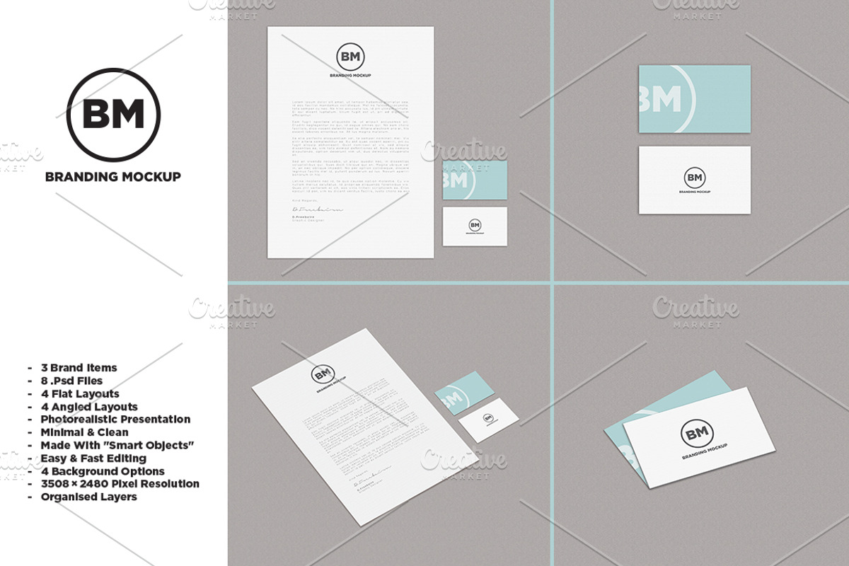 [-30%]Clean Branding/Identity Mockup, a Product Mockup by DanFreebairn (Photo 1 of 3)