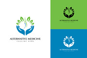 Alternative Medicine Logo, a Branding & Logo Template by brandingpro (Thumbnail 1 of 4)