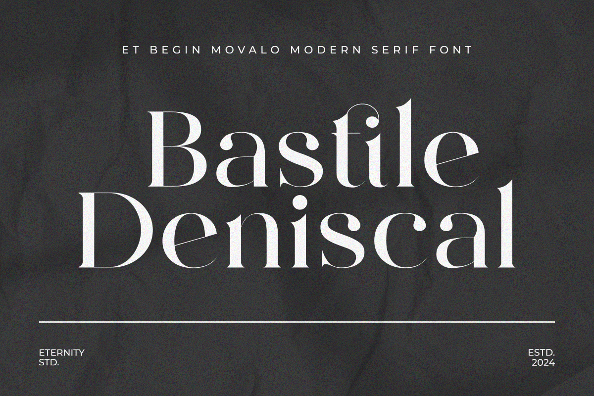 ET Begin Movalo - Modern Serif, a Serif Font by Eternity Studio (Photo 9 of 10)