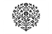Elegant Symmetrical Floral Motifs, an Object Graphic by Creativeshirt (Thumbnail 2 of 3)