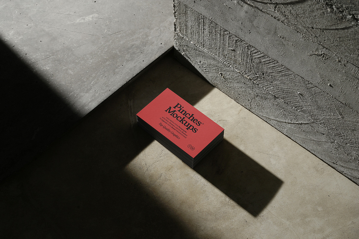 PM_BC/Ø1 - Business Card Mockup, a Print Template by PinchesMockups© (Photo 1 of 6)