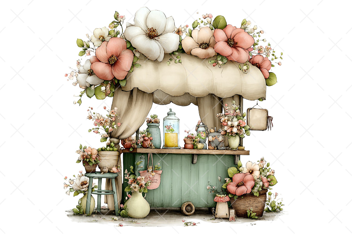 Whimsical Summer Clipart Png, an Illustration by Craft Nest (Photo 12 of 12)