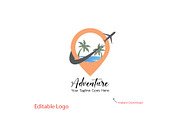 Adventure & Travel Logo Template, a Branding & Logo Template by YUDesignStore (Thumbnail 1 of 7)