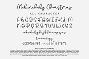 MelancholyChristmas-Handwritten Font, a Script Font by AQR Studio (Thumbnail 3 of 9)