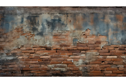 brick wall industrial background ai, an Industrial Photo by pikepicture