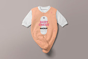 Baby Onesie Mockup, a Product Mockup by MockupCraft (Thumbnail 3 of 7)