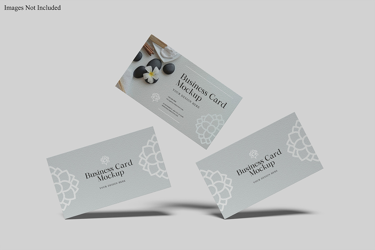 Business Card Mockup For Branding, an Advertising Mockup by Bangdastudio (Photo 11 of 16)