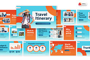 Travel itinerary PowerPoint, a Presentation Template by Loin Studio (Thumbnail 1 of 4)