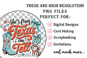 Western Cowgirl & Cowboy Clipart, a Seasonal Illustration by OK Design (Thumbnail 6 of 6)