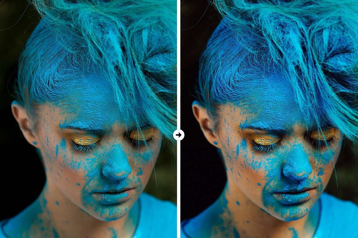 4 Matte Portrait Lr & Ps Presets, an Action Add-On by M E G A S E T S (Photo 5 of 5)
