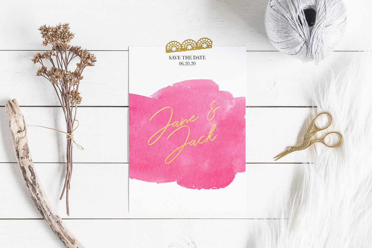 Pink & Blush Watercolor Combo Pack, an Object Graphic by Chelsea Bromley (Photo 4 of 6)