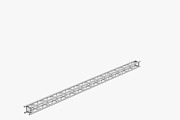 Mini Square Truss (7 PCS Modular), an Architecture 3D Model by akerStudio (Thumbnail 18 of 24)