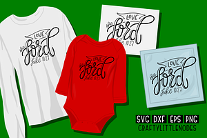 Love The Lord - Hand Lettered
