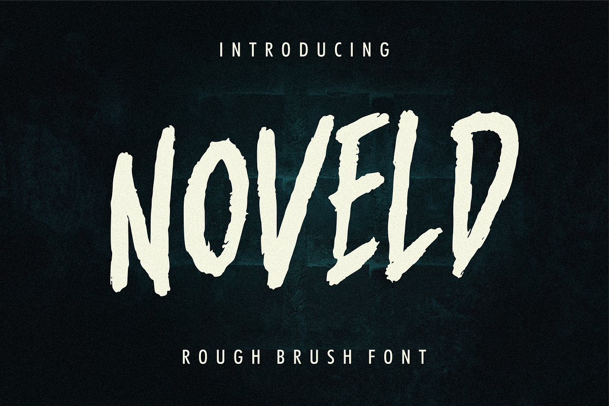 Noveld Brush Font, a Script Font by 24Design Studios (Photo 1 of 6)