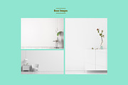 Wallpaper Scene Mockup Pack, a Household Mockup by Designertale (Thumbnail 7 of 7)