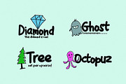 Fun Story Font + 60 Illustration, a Sans Serif Font by 160 Studio (Thumbnail 2 of 9)