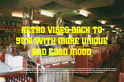 Yohalo Vamous - Retro Display Font, a Sans Serif Font by Dhabee (Thumbnail 7 of 7)