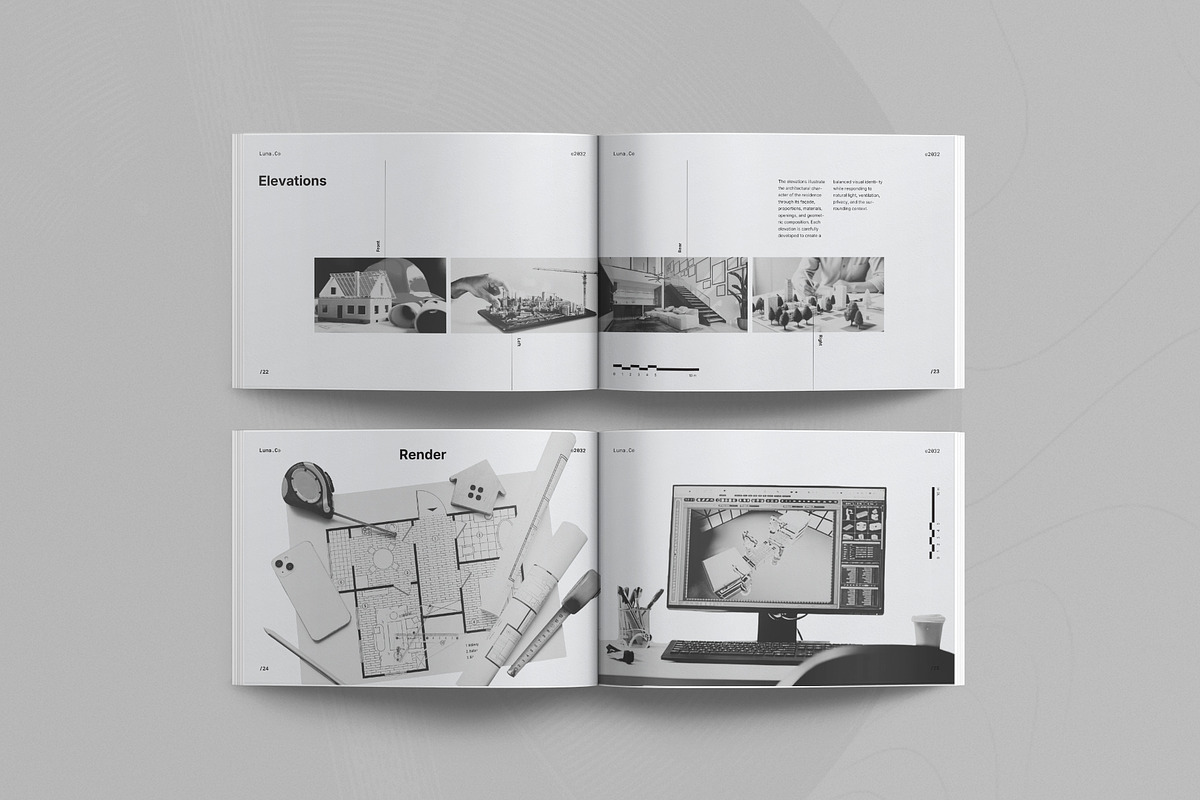Architecture Portfolio Landscape, a Brochure Template by Studio Monova (Photo 7 of 15)