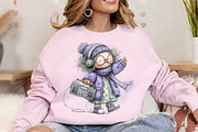 Whimsical Summer Funny Grandma PNG, an Illustration by Canvas Craft (Thumbnail 4 of 7)