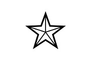 Minimal Black Star Icon Bundle, an Icon by musafir_fashion (Thumbnail 7 of 10)
