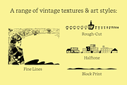 Vintage Borders & Frames, an Object Graphic by BIG TOWN (Thumbnail 2 of 5)