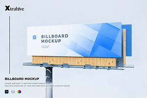 Billboard Mockup, an Advertising Mockup by Xtrahive