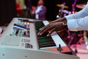 Keyboard at a Concert