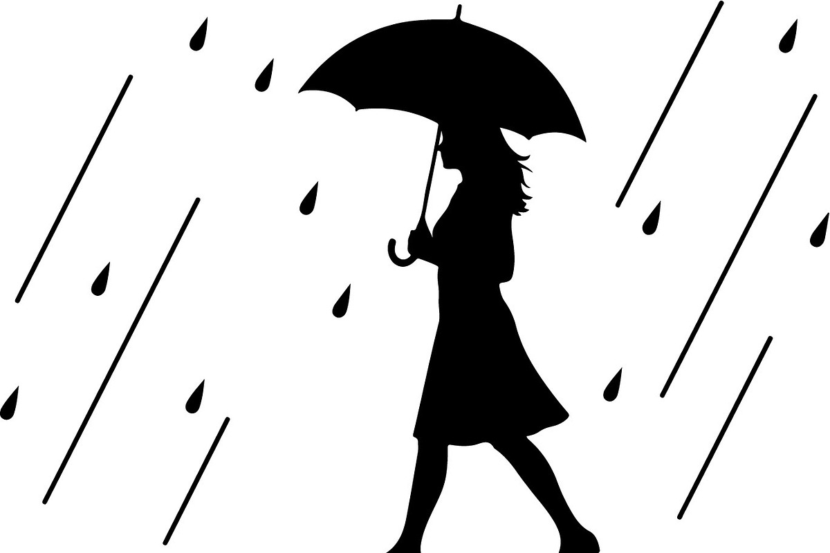Women with Umbrella Silhouette Bundl, an Illustration by Designs_River (Photo 7 of 10)