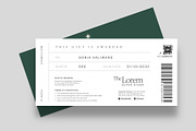 Christmas Gift Voucher Template, a Stationery Template by BrandPacks (Thumbnail 4 of 5)