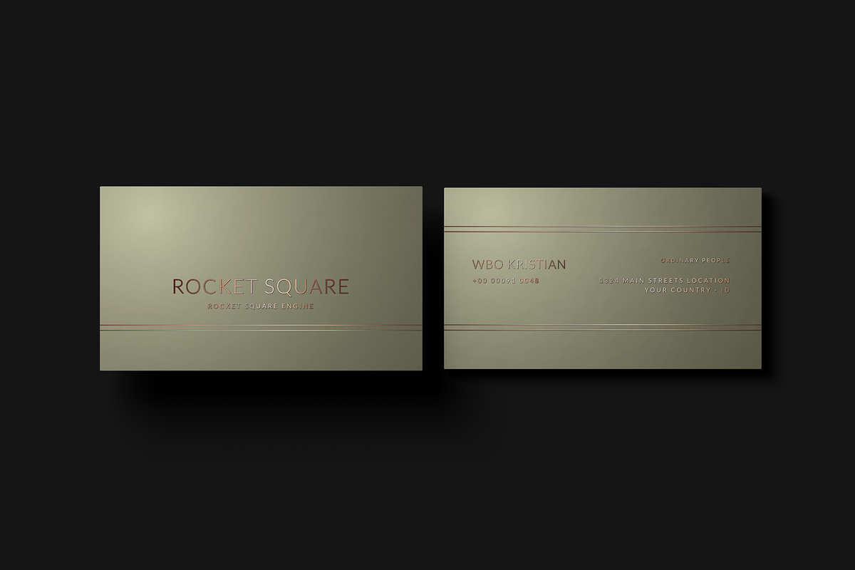 5 in 1 Luxury Business Cards, a Business Card Template by Ctrl space studio (Photo 2 of 5)