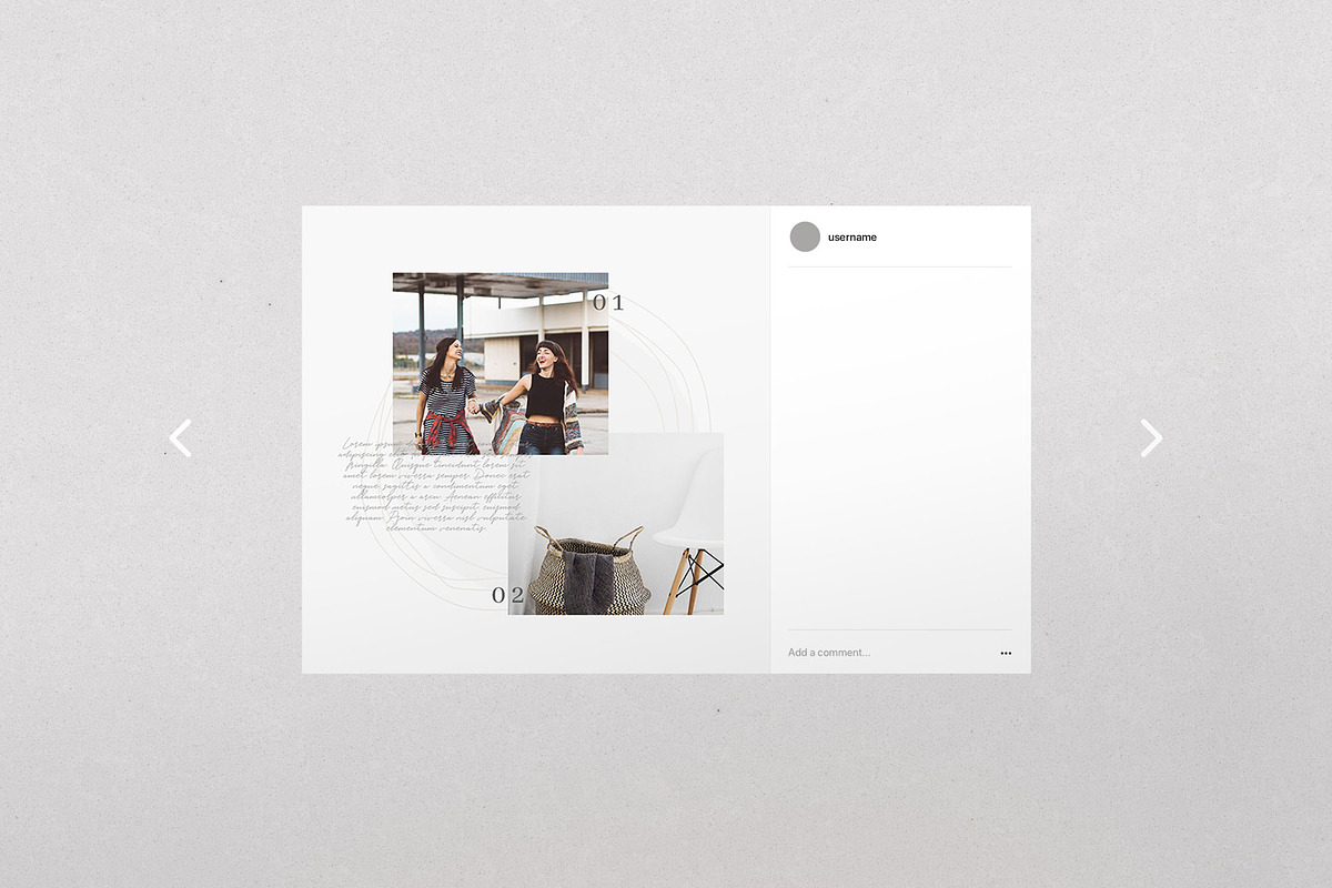 Celine Social Media Pack, a Social Media Template by Visula Co (Photo 6 of 8)