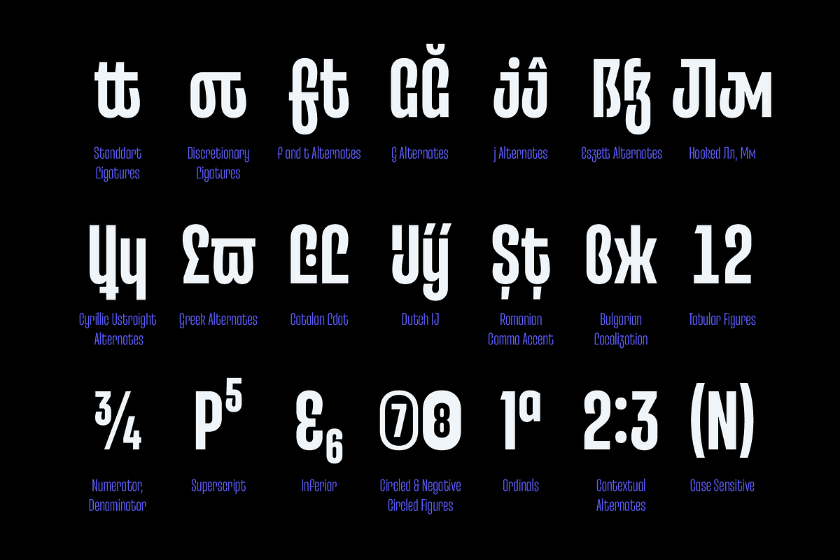 Entrofly — condensed font (Variable), a Sans Serif Font by Slava Antipov (Photo 8 of 14)