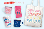 Empowering Quotes - Vector & PSD, an Illustration by Carole Chevalier (Thumbnail 4 of 5)