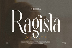 Ragista Elegant Ligature Serif Font