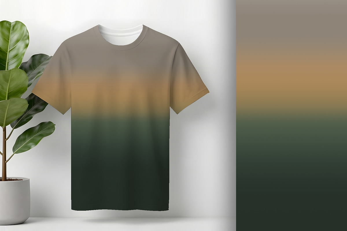 Fashion Gradient Forest Green, a Pattern Graphic by Sharon Schwalbe (Photo 2 of 6)