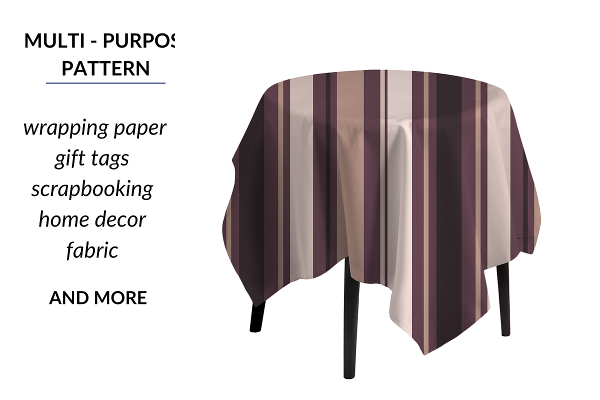 Seamless Plum Pattern Collection, a Pattern Graphic by SassyCorners (Photo 3 of 8)