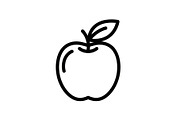 Apple Fruit Vector Icon Bundle, an Illustration by musafir_fashion (Thumbnail 37 of 49)